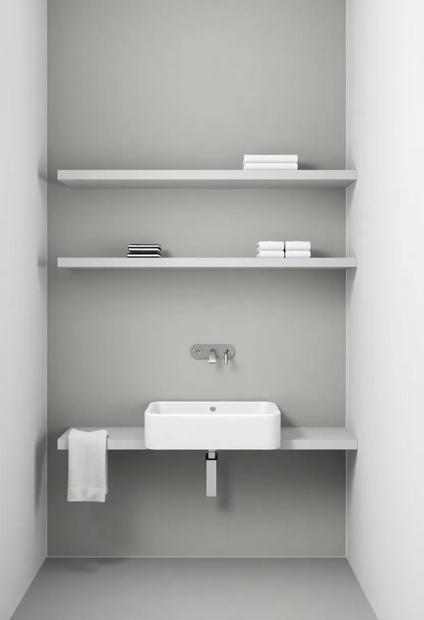 Embrace a Monochromatic Palette for Sleek and Sophisticated Shelf designs