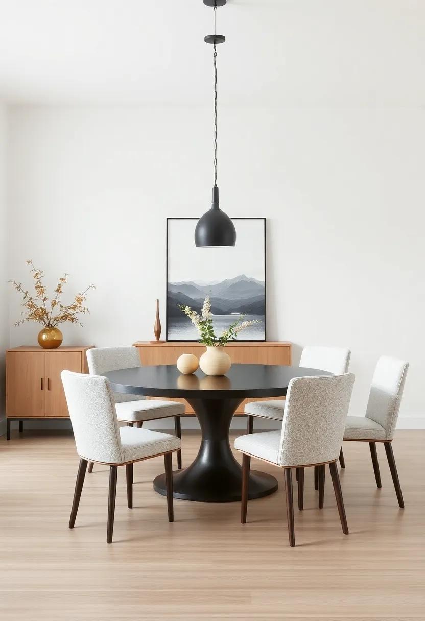 Thoughtful Furniture⁤ Selection for Uncluttered Elegance in Dining Rooms