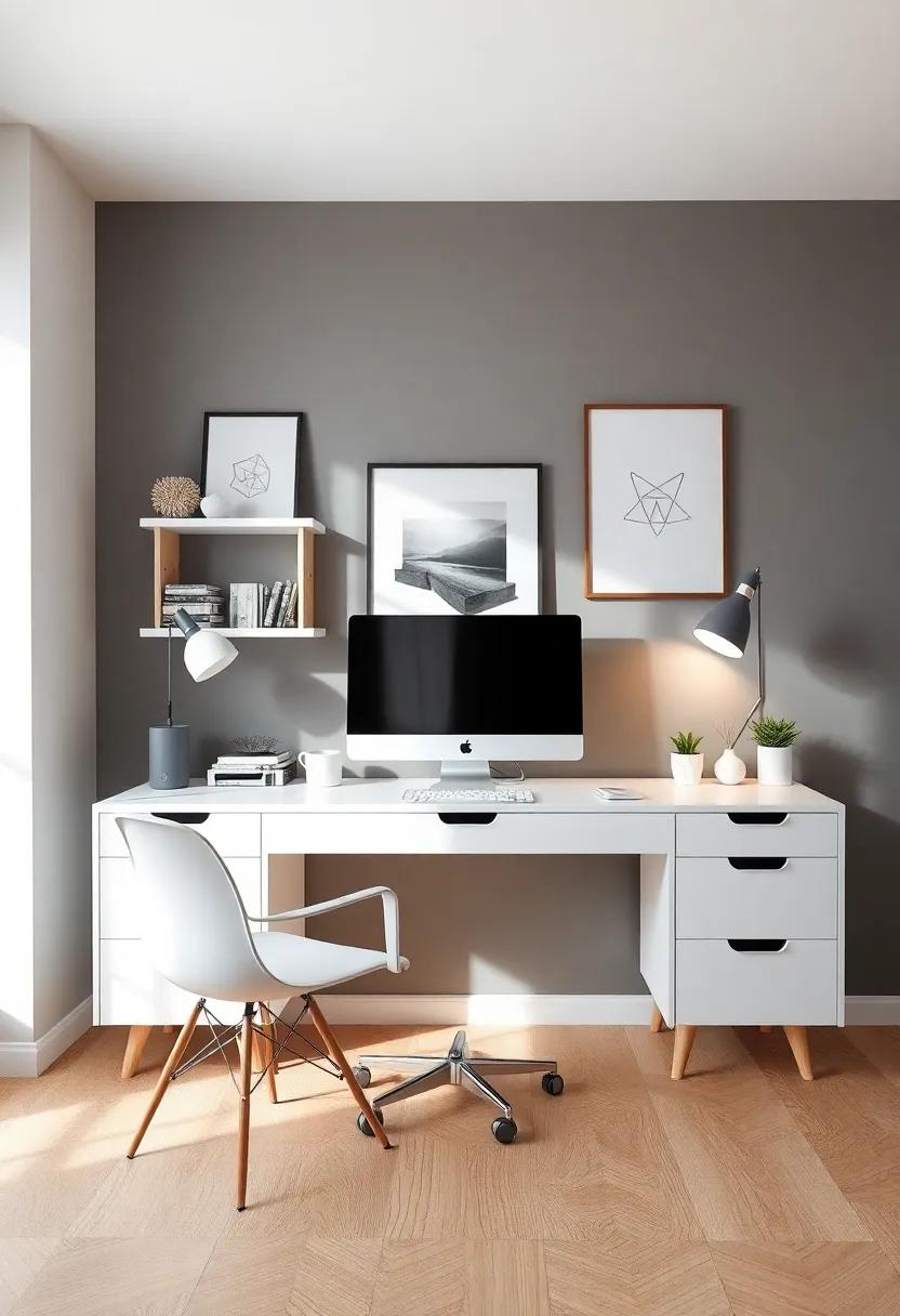 Personalizing Your Minimalist Office With Meaningful Décor