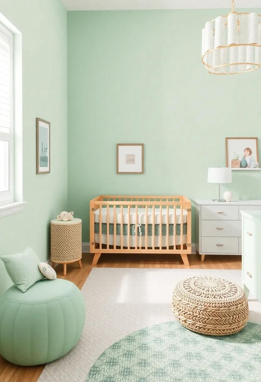 Celebrating Milestones: The ‌Role​ of Mint green in Nursery’s Decor⁣ over Time