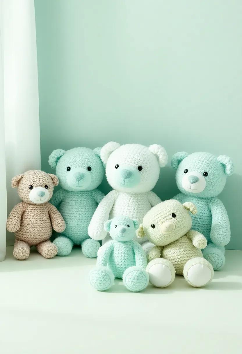 Cuddly Companions: compiling a Collection of Mint ‍Green Stuffed Animals