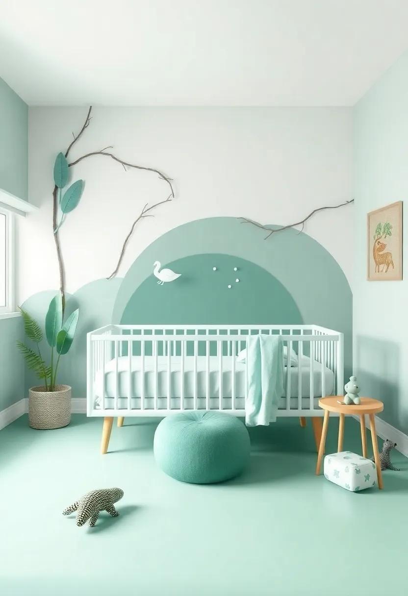 Nature-Inspired Themes: Integrating Mint Green with Woodland or ocean Creatures