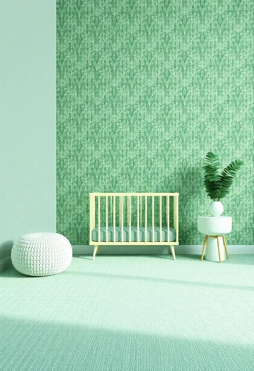 transformative ⁢Rugs:⁣ The Impact​ of Patterns and Textures‌ in Mint Green