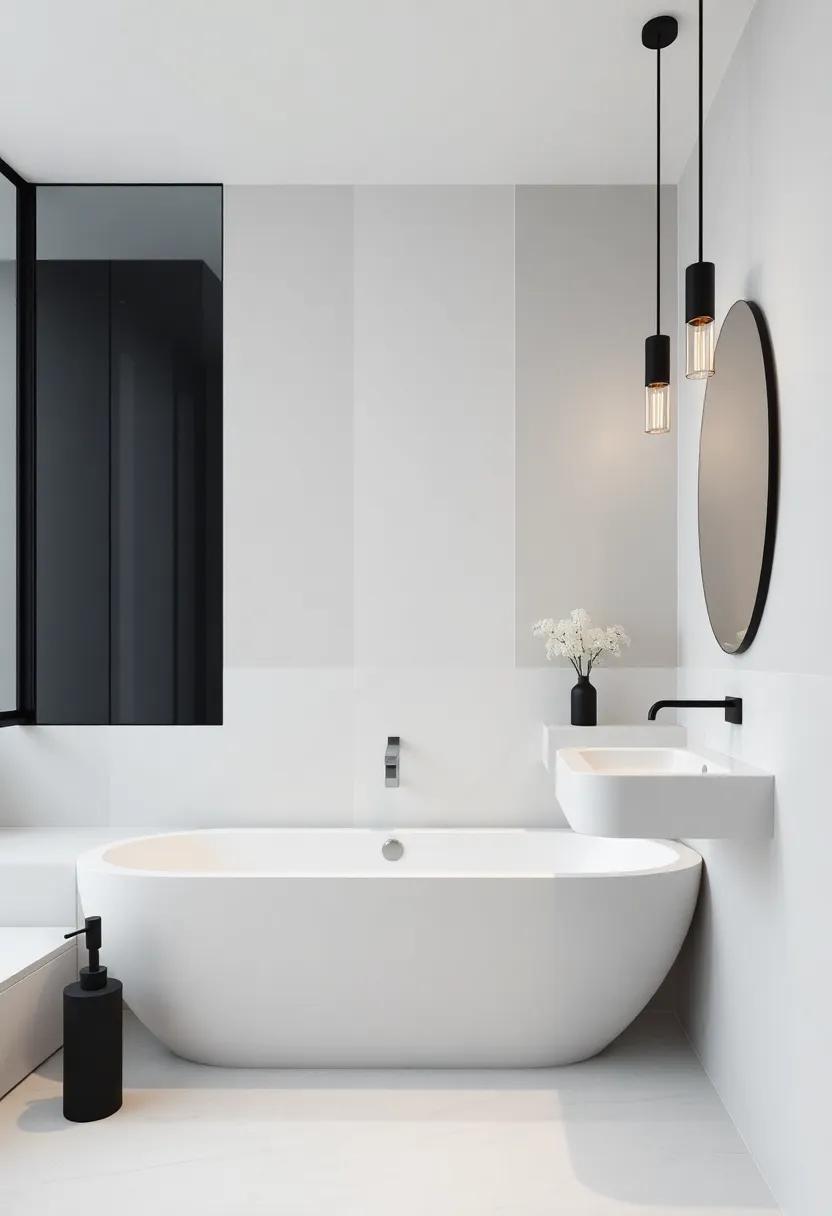 elevate Your aesthetic With Striking Black ​Fixtures In Modern Bathrooms