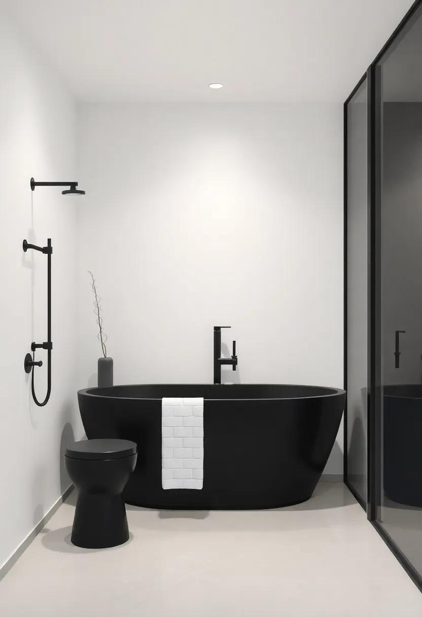 Infusing ⁢Luxury⁢ Into‌ Your ​Bath⁤ with Sleek Black⁢ fittings