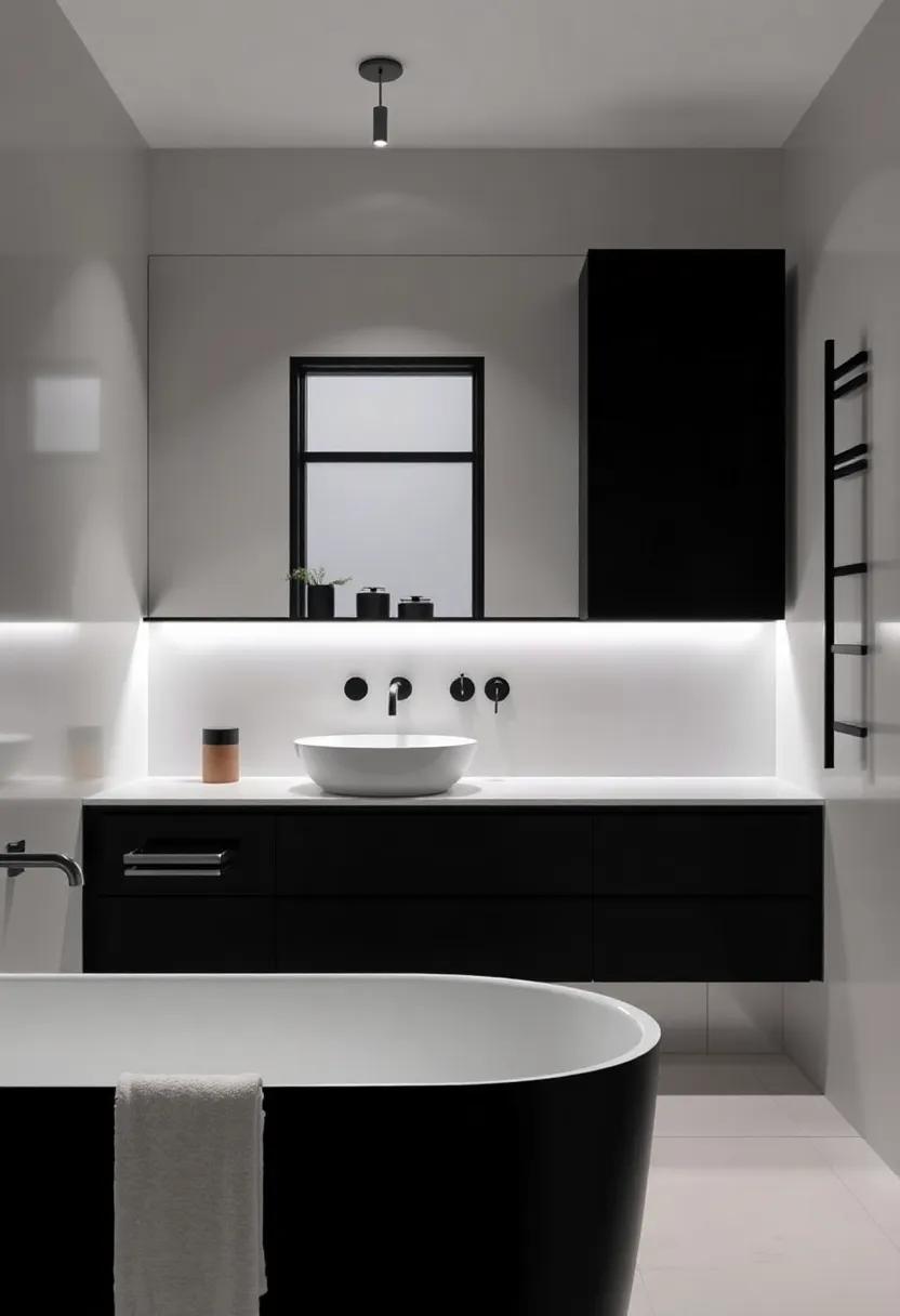 Lighting Inspiration: Enhancing Black ​Fixtures with Ambient Glow