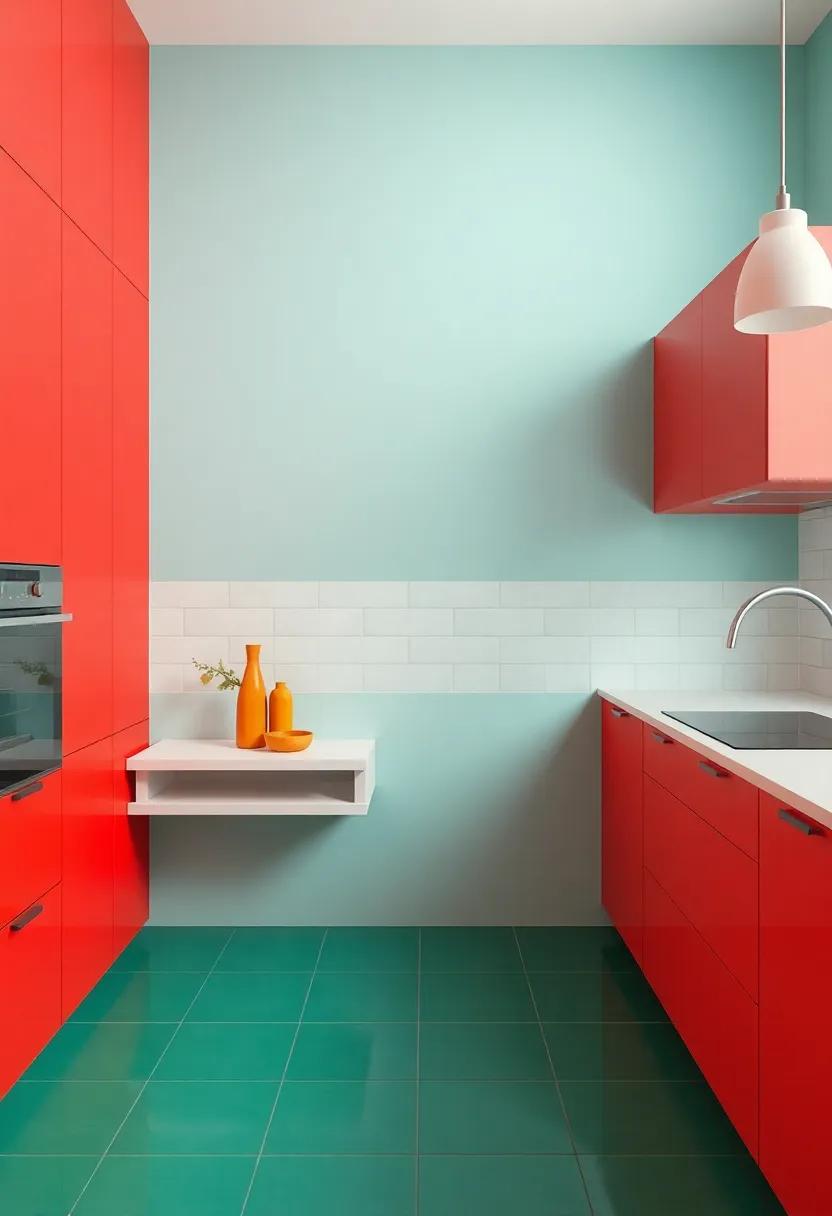 Bold Colors And Statements: Infusing Personality Through Vibrant Floor Tiles