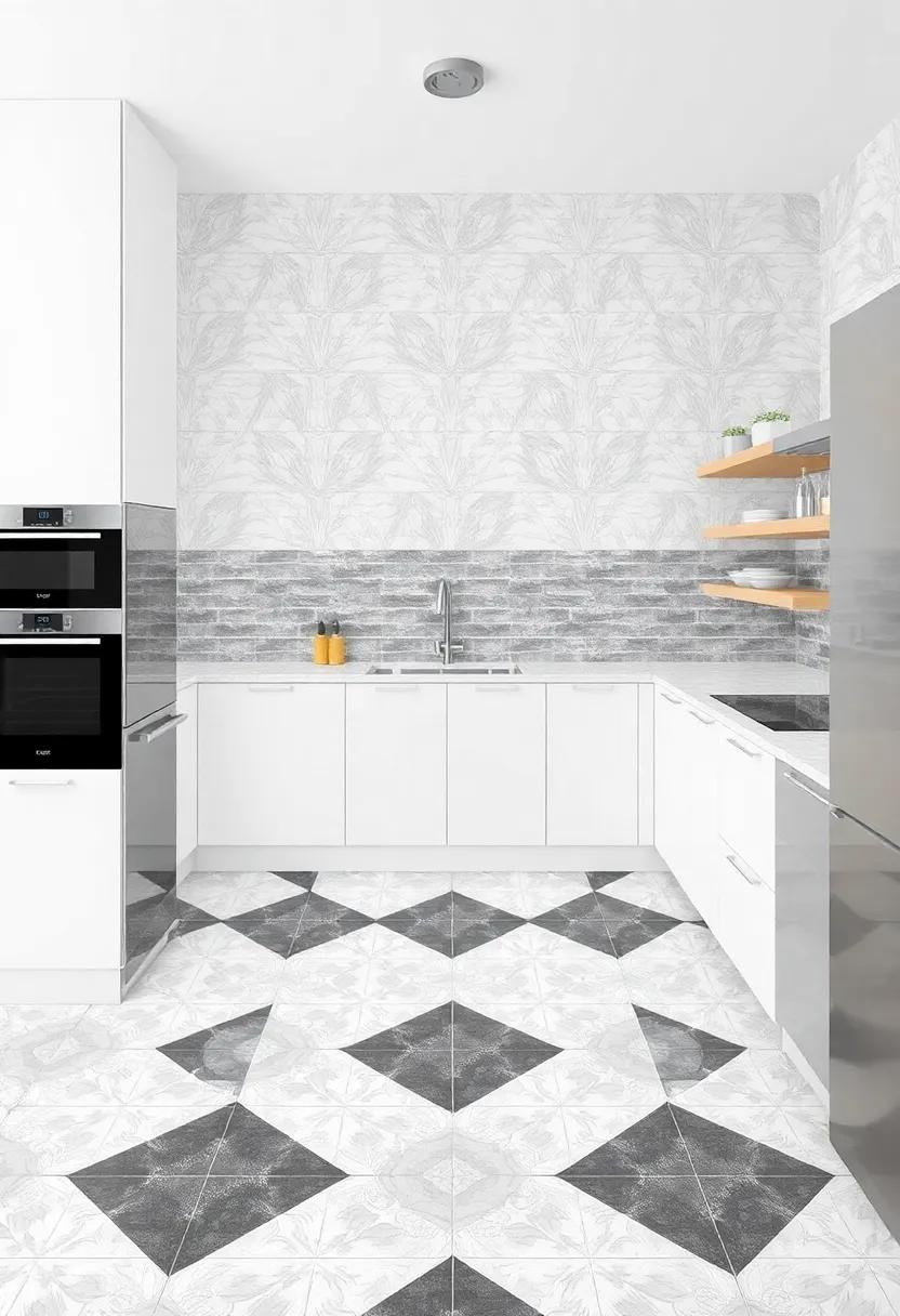 geometric Patterns: Adding Depth And Interest To⁢ Your Kitchen Floors