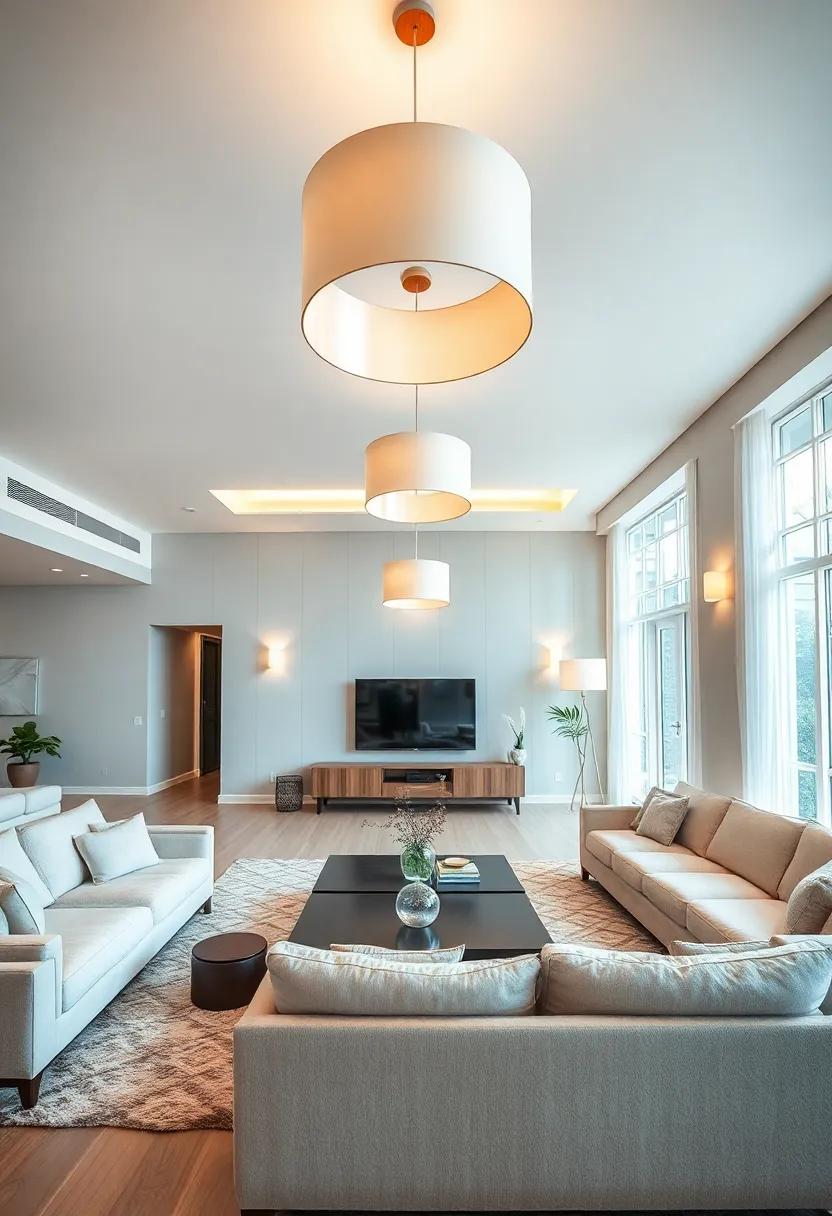 The‍ Art of Layered Lighting Design in ⁤Spacious Living Areas