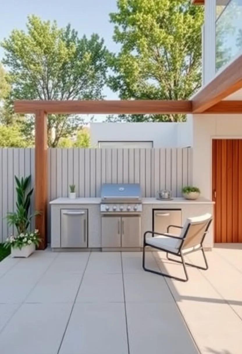 Transforming Your Outdoor Space with a Stylish Built-in BBQ Station