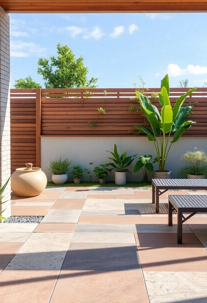 Eco-Friendly Choices:⁣ sustainable Materials for Your Outdoor‌ Space