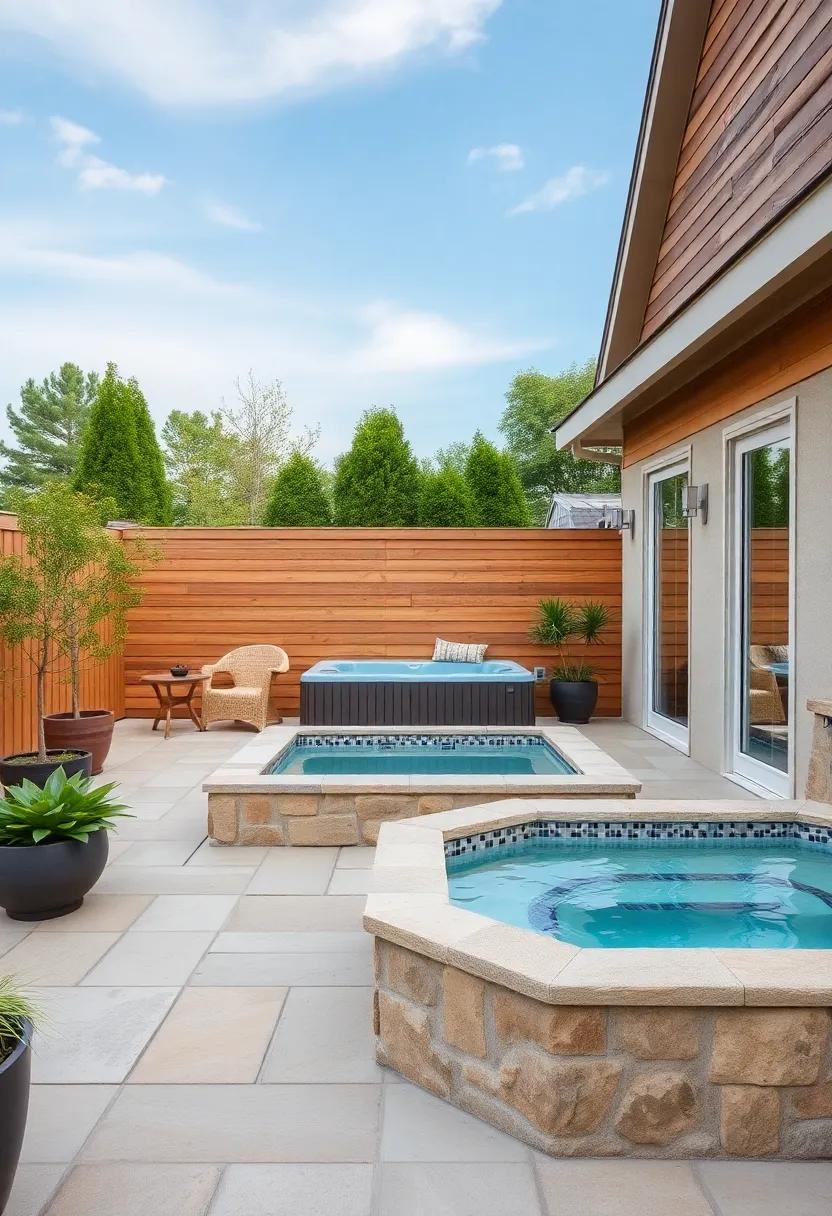 Natural Stone ⁣and Wood:⁤ Blending Elements in Your outdoor Hot Tub ⁣Space