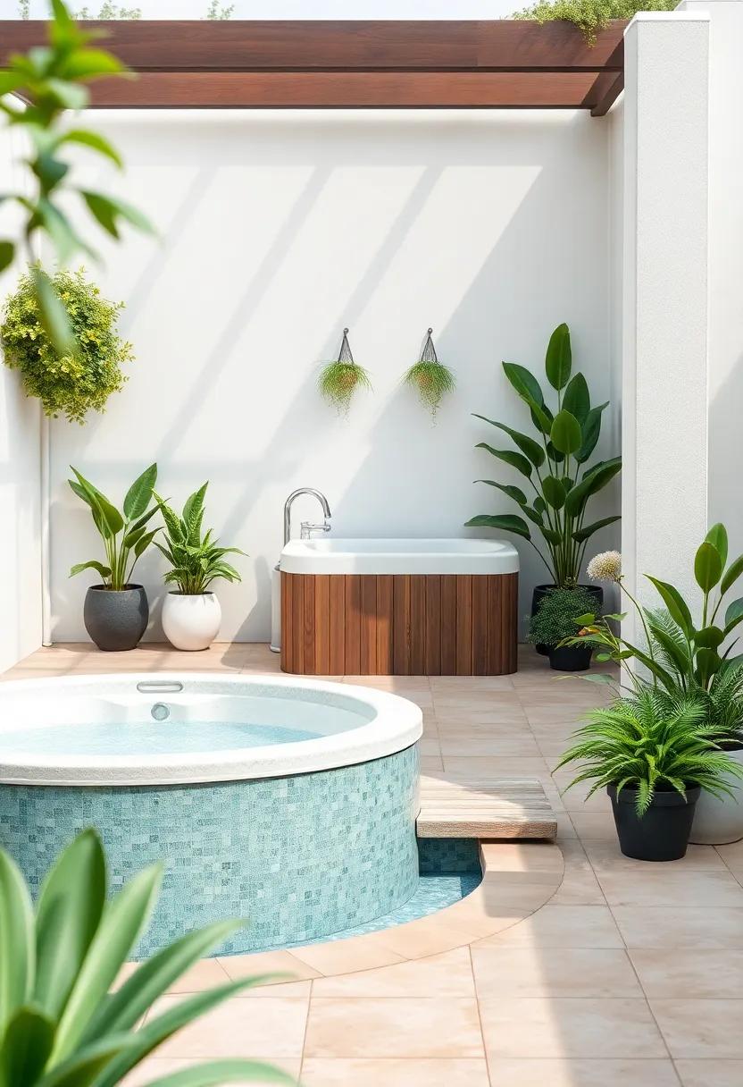 plant Life Around Your Hot Tub: Incorporating Greenery for a ⁣Tranquil Vibe