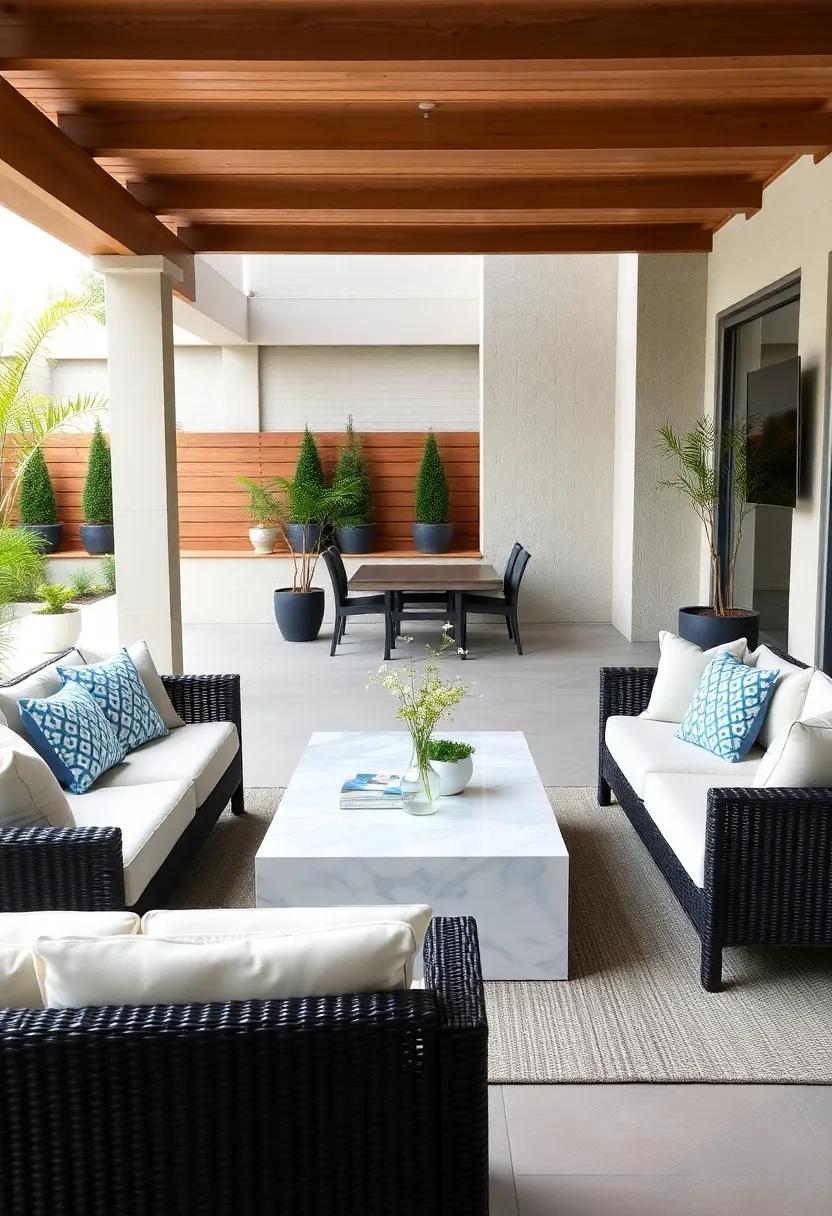 The Role of⁢ Coffee Tables in Enhancing ​your Outdoor Sectional⁤ Lounge