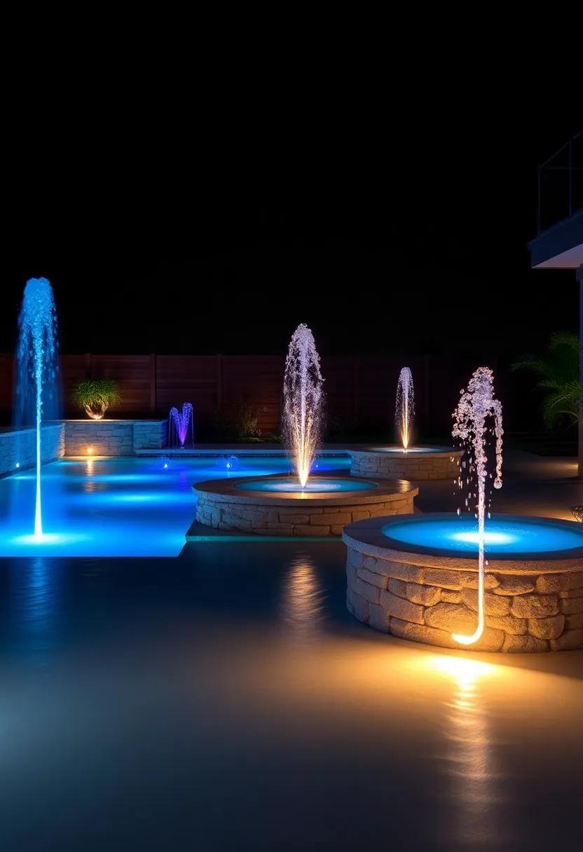 transformative Elegance: The Impact ​of LED Lighting on Water Displays