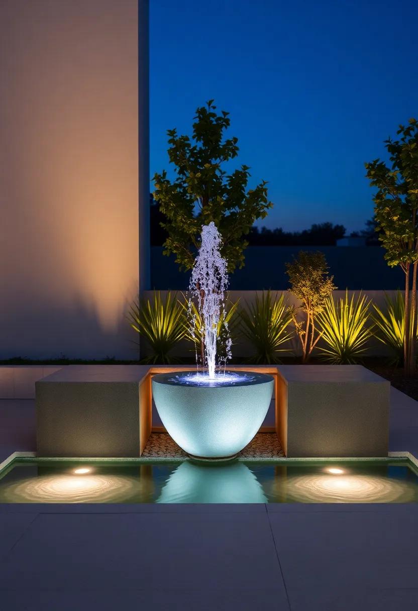 The Versatility of Portable LED Water Features