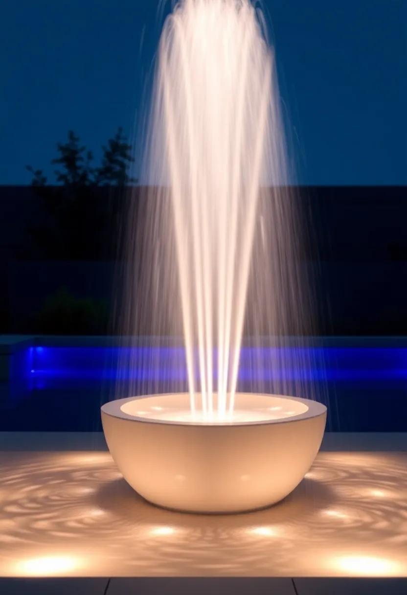 Serenity in Motion: The‌ Soothing Sounds of LED Water Elements