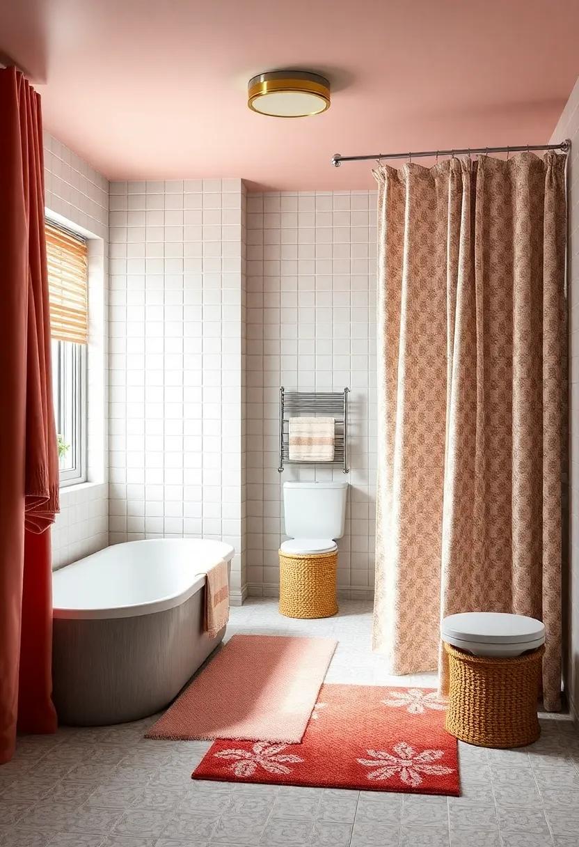 Accessorizing with retro Textiles: Towels, Rugs, and Curtains