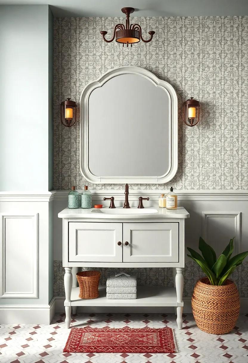 Vintage Vanity Ideas for a Touch of Old-World Elegance