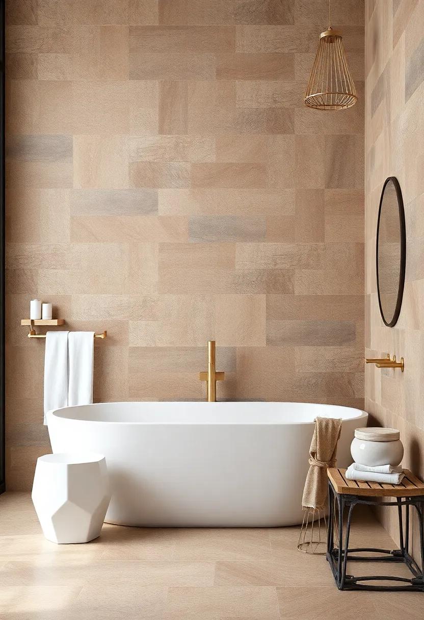 Embrace the Serenity⁣ of ⁤Nature with Natural Stone Bathroom Tiles