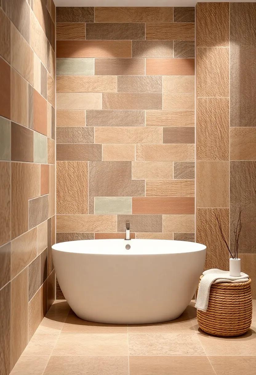 Harmonious Blending:‍ Mixing‌ Different Tile ‌Materials for Visual⁢ interest