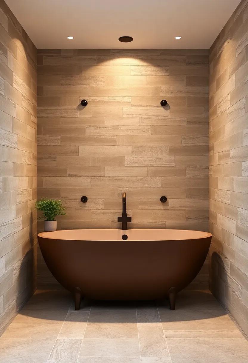 Warm Lighting Effects: Enhancing the Warmth of Rustic ⁢Tile Designs