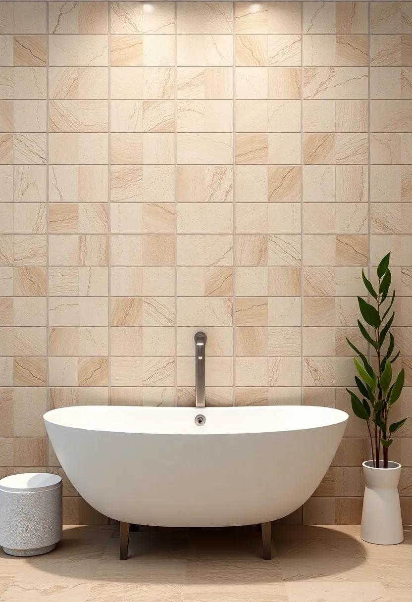 Textured‍ Tile Designs: Adding Depth and Dimension‍ to ⁣Rustic Spaces