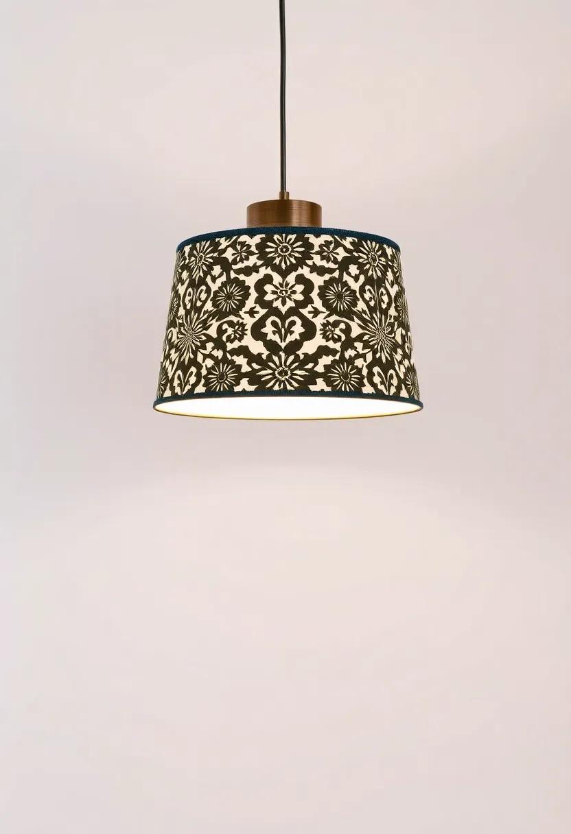 Playing with Patterns: Unique Lampshades​ for‍ Rustic ‍Kitchen Lighting