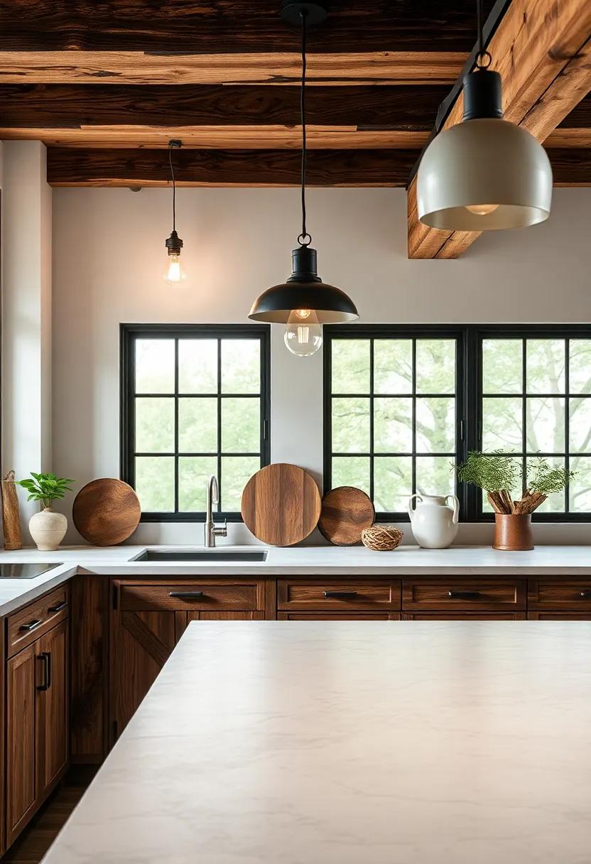 Reclaimed Materials: Eco-Friendly ⁢Choices for⁢ Rustic Kitchen Light fixtures