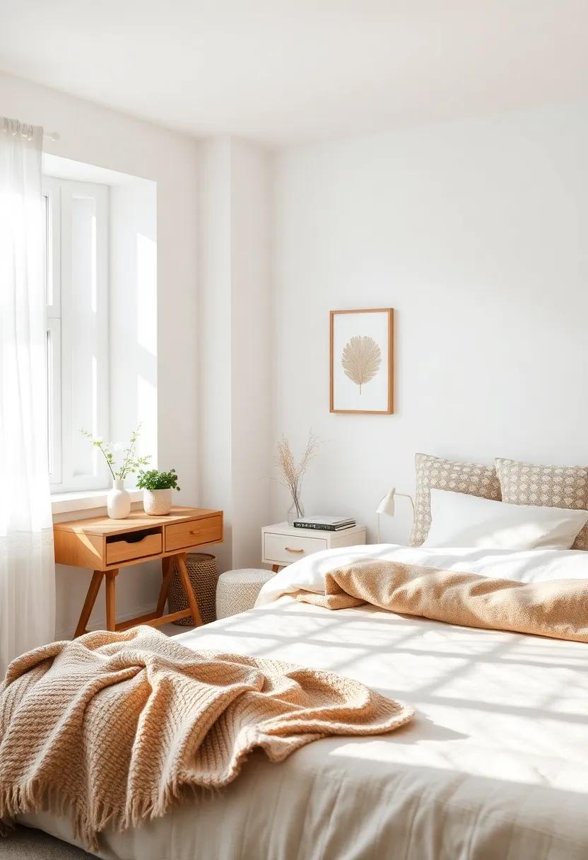 Layers of Cozy ⁢Textiles: Creating​ Warmth and Comfort in a Bright Bedroom