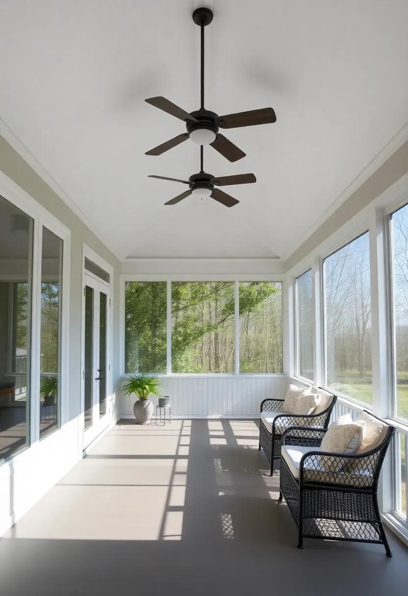 Airy Atmosphere: Breathing Life Into Your Screened‍ Porch