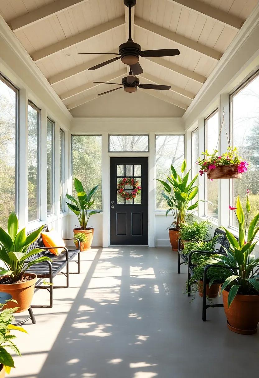 Incorporating Plants To Emphasize Height And ⁢Vibrancy In Your Porch