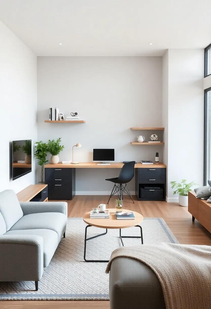 The ⁣Magic​ of Floating Desks ​for Workspaces‍ in Small Living Areas