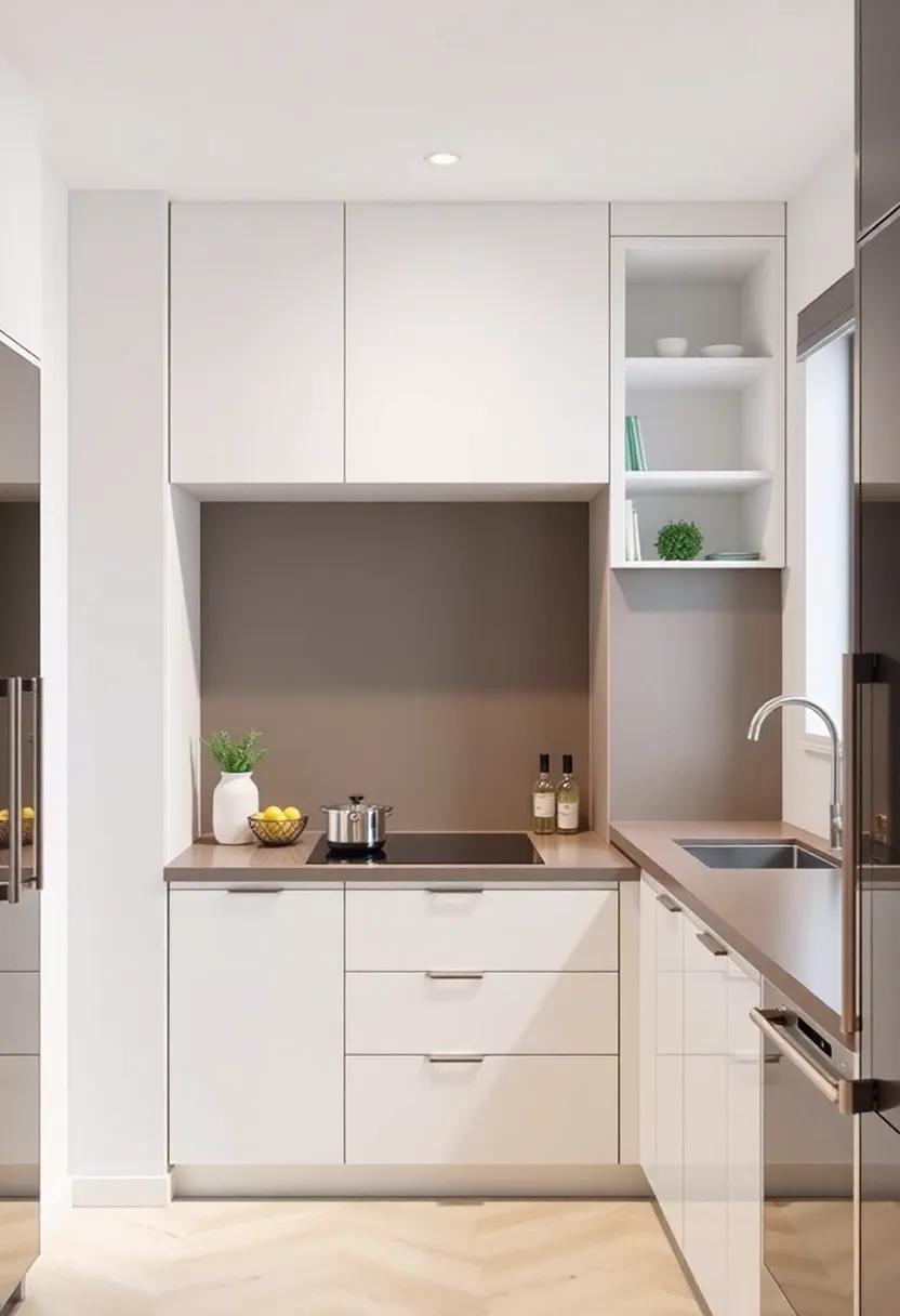 Integrating technology Seamlessly into compact Cooking Areas