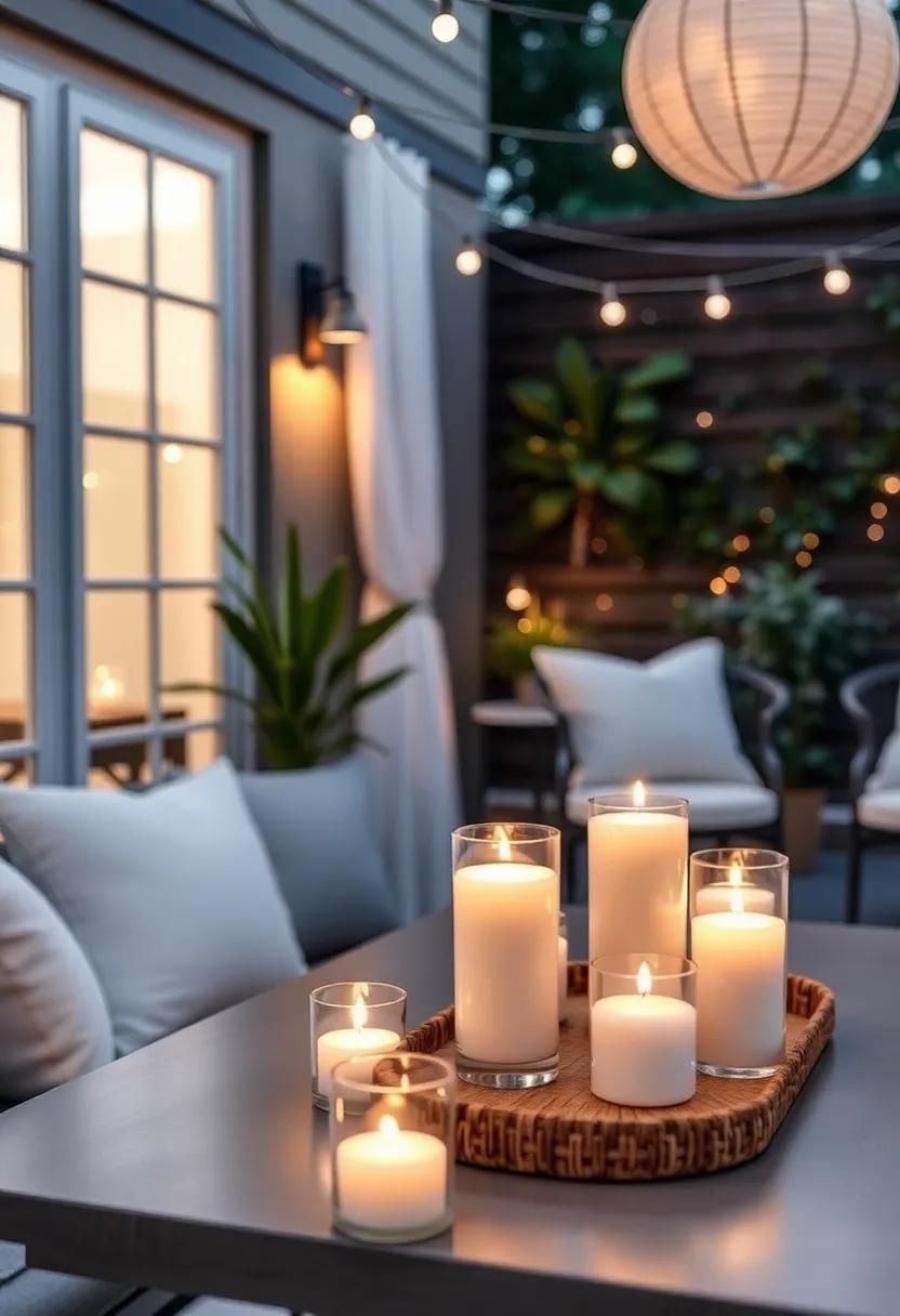 Charming Candle Arrangements for a Cozy Evening Vibe