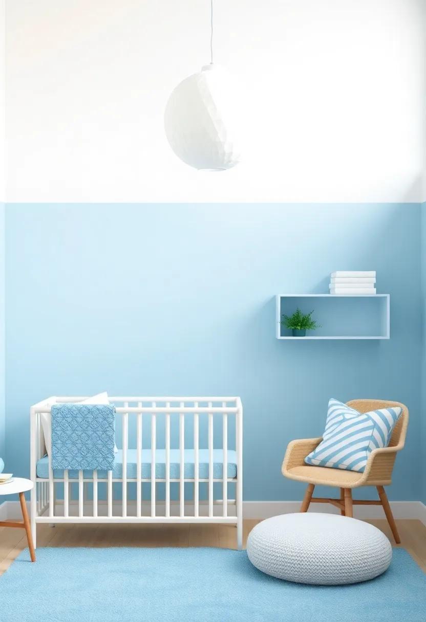 Creating a Soft Blue Palette That Evokes ​Serenity for ‌Your Nursery