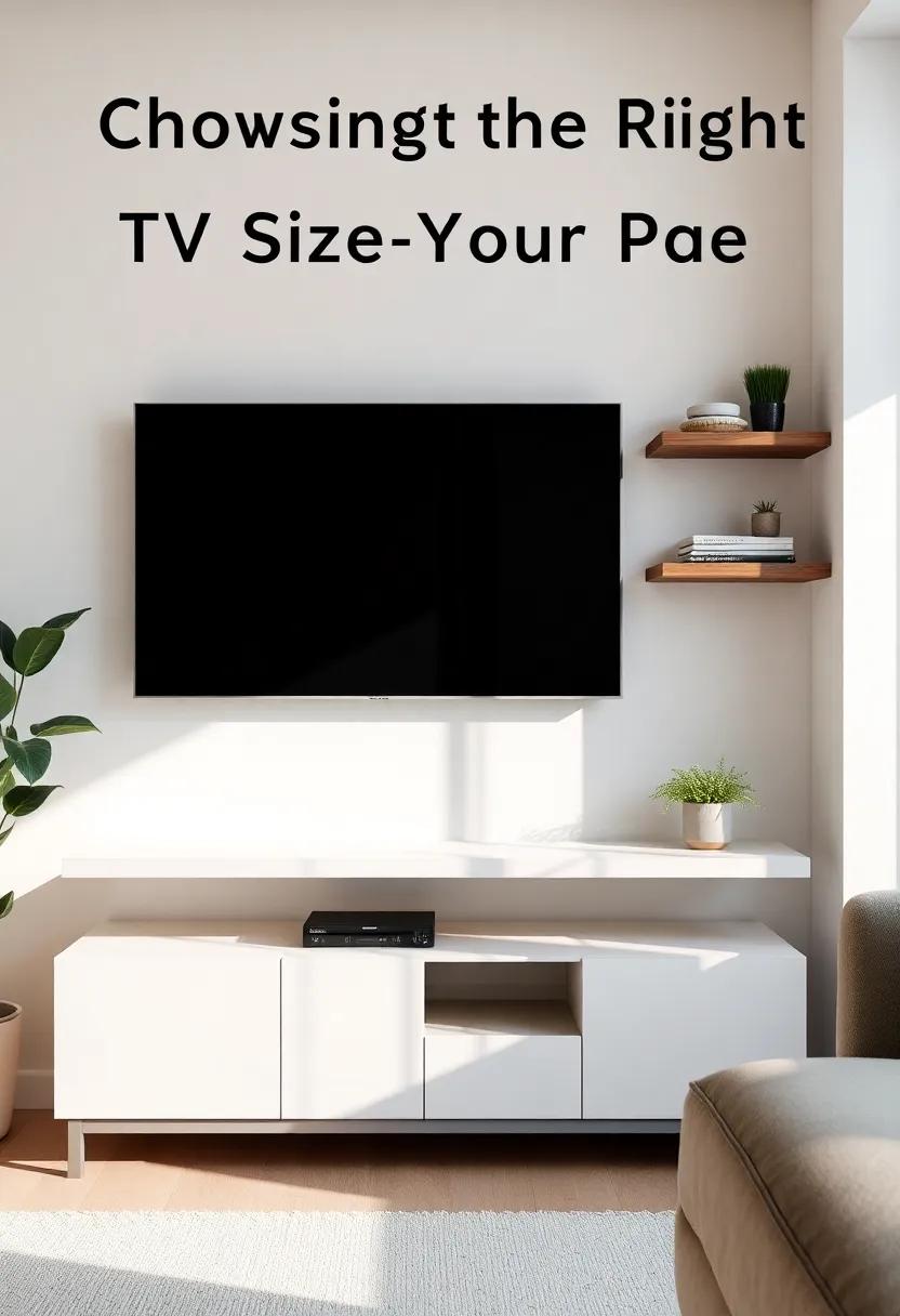 Choosing the Right TV Size for Your Space