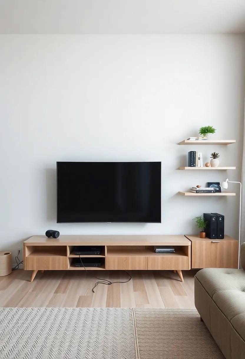 Hiding Cables and Wires for​ a Clean Appearance