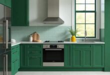 Embrace Nature: Transform Your Space with Stylish Forest Green Kitchen Cabinets