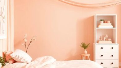 Embrace the Warmth: Peach-Toned Inspiration for a Dreamy Girls’ Room Decor