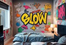 29 Creative Ideas to Transform Your Teen Boy’s Room with Graffiti-Inspired Decor