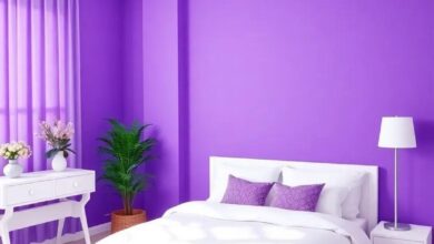 Transforming Teen Spaces: A Dreamy Purple and White Girls’ Room Makeover Guide