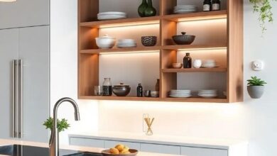 29 Stylish Ideas for Embracing Modern Open-Shelving in Your Kitchen Design