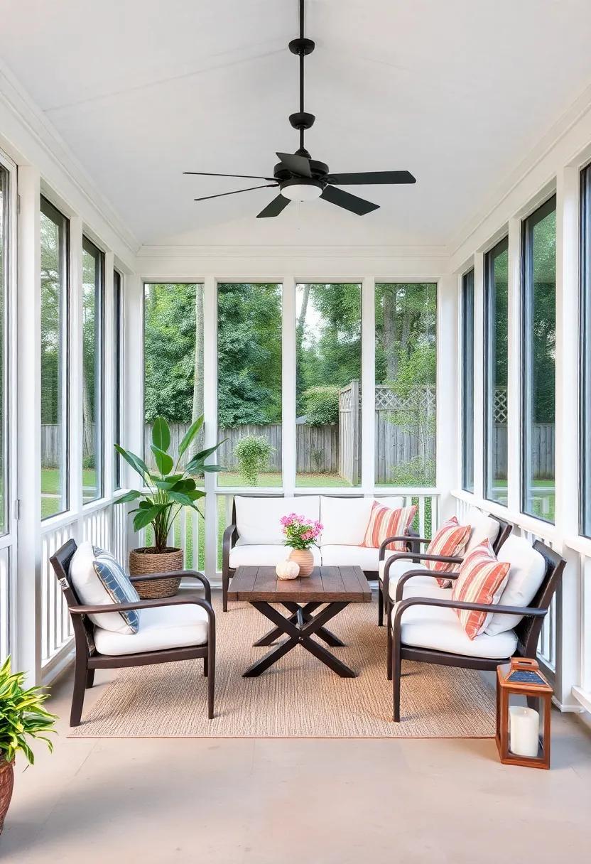 25 Ways to Create the Perfect Cozy Screened Porch for Evening Relaxation