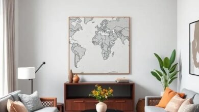 Embracing Diversity: Designing an Eclectic Living Room with Global Inspirations
