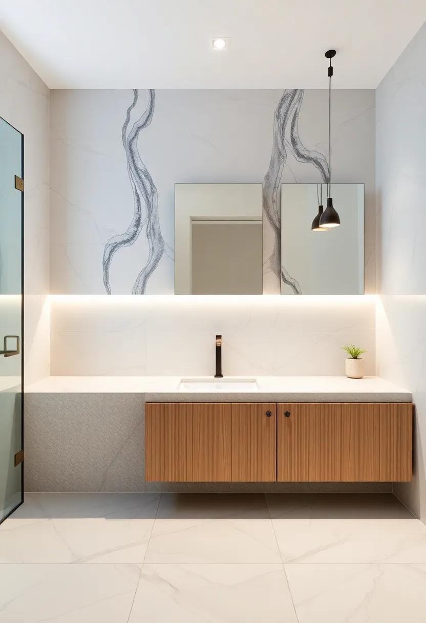 Transform Your Apartment Bathroom: Inspiring Artistic Tile Ideas to Elevate Your Space