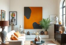Transforming Spaces: The Allure of Eclectic Rooms Adorned with Artistic Sculptures