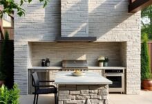 29 Stunning Outdoor Kitchen Stone Designs to Elevate Your Culinary Space