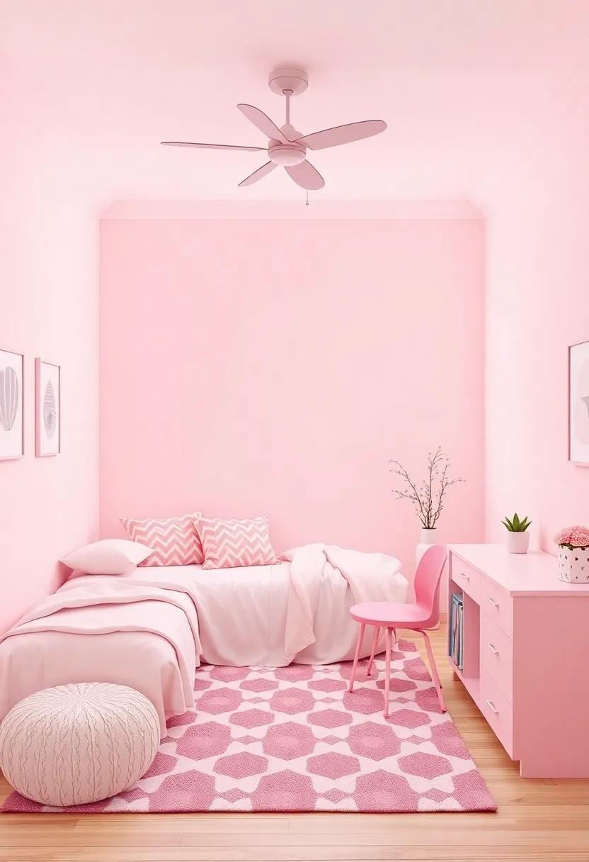 25 Charming Ideas to Create the Perfect Pastel Pink Girl’s Teen Room