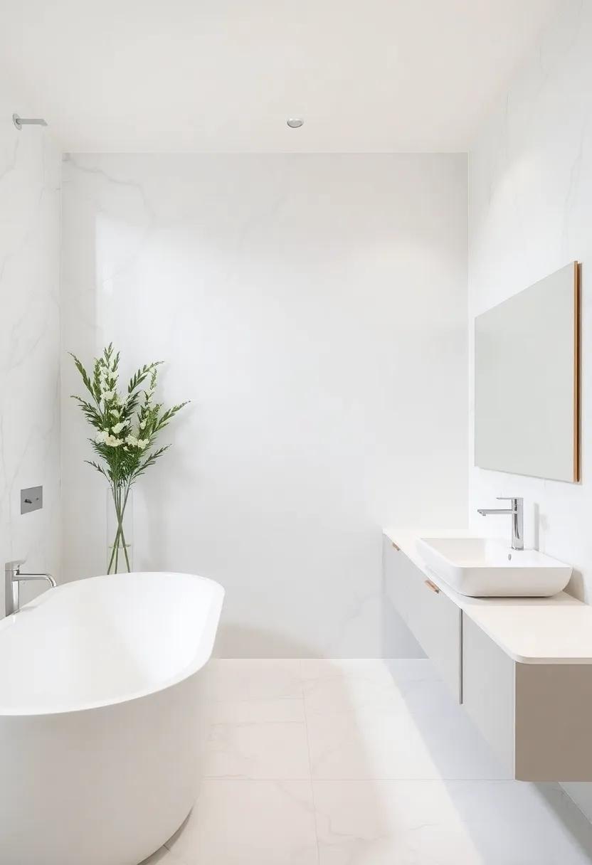 29 Elegant Neutral Bathroom Designs Featuring Stunning Marble Accents